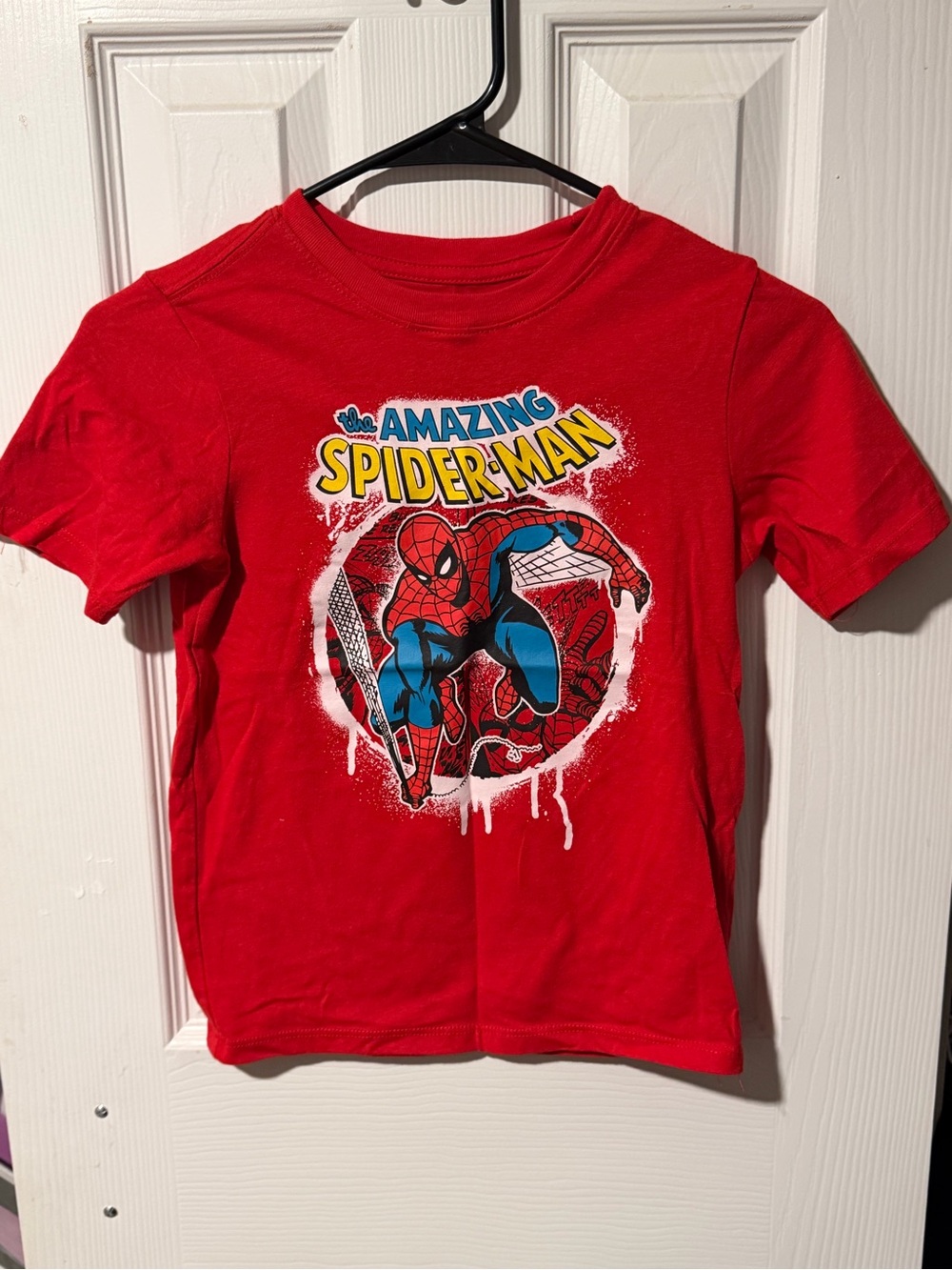 Marvel Spider-Man Red womens T-Shirt